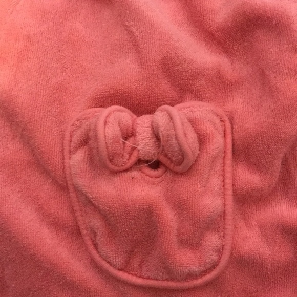 Janie and Jack girls 12-18 months swimsuit bathing suit towel hooded - Picture 4 of 5